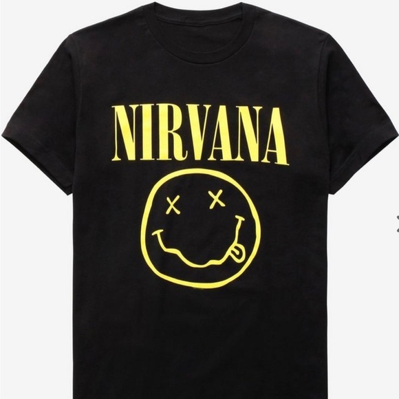 Nirvana Smile T- Shirt - Picture 1 of 2